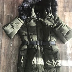Black Friday sale $80| Camouflage green/black Michael Kors coat|